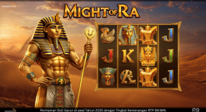 Might of Ra – Kekuatan Dewa Matahari dalam Slot Epik